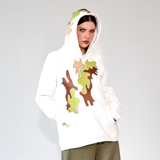 White Camo Hoodie