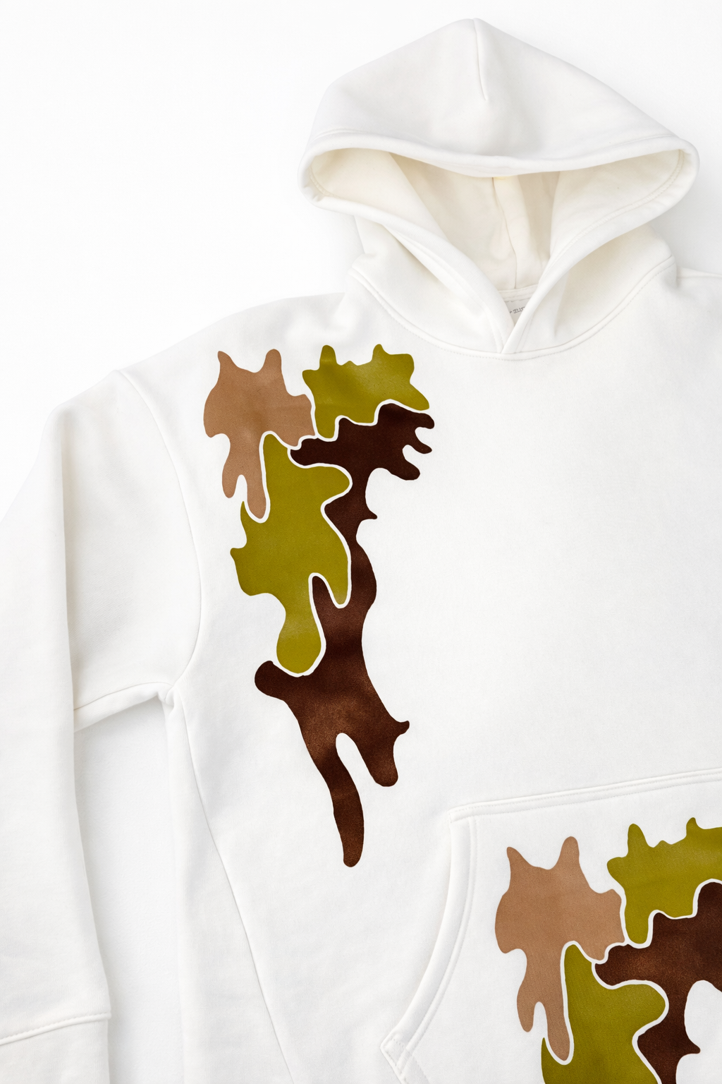 Ivory Camo Hoodie