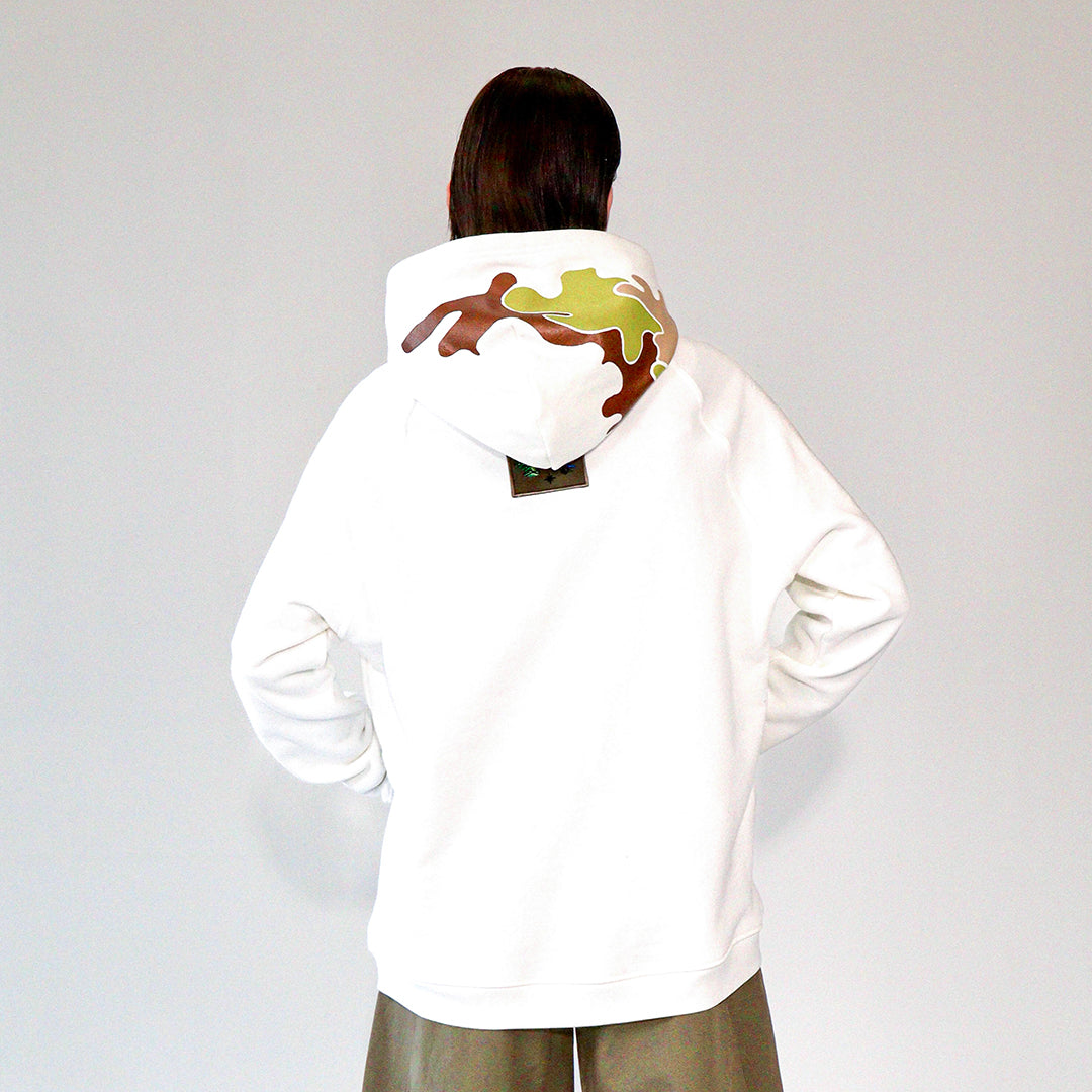 White Camo Hoodie
