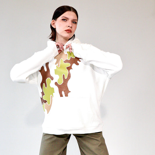 White Camo Hoodie