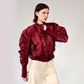 Red Bomber Jacket