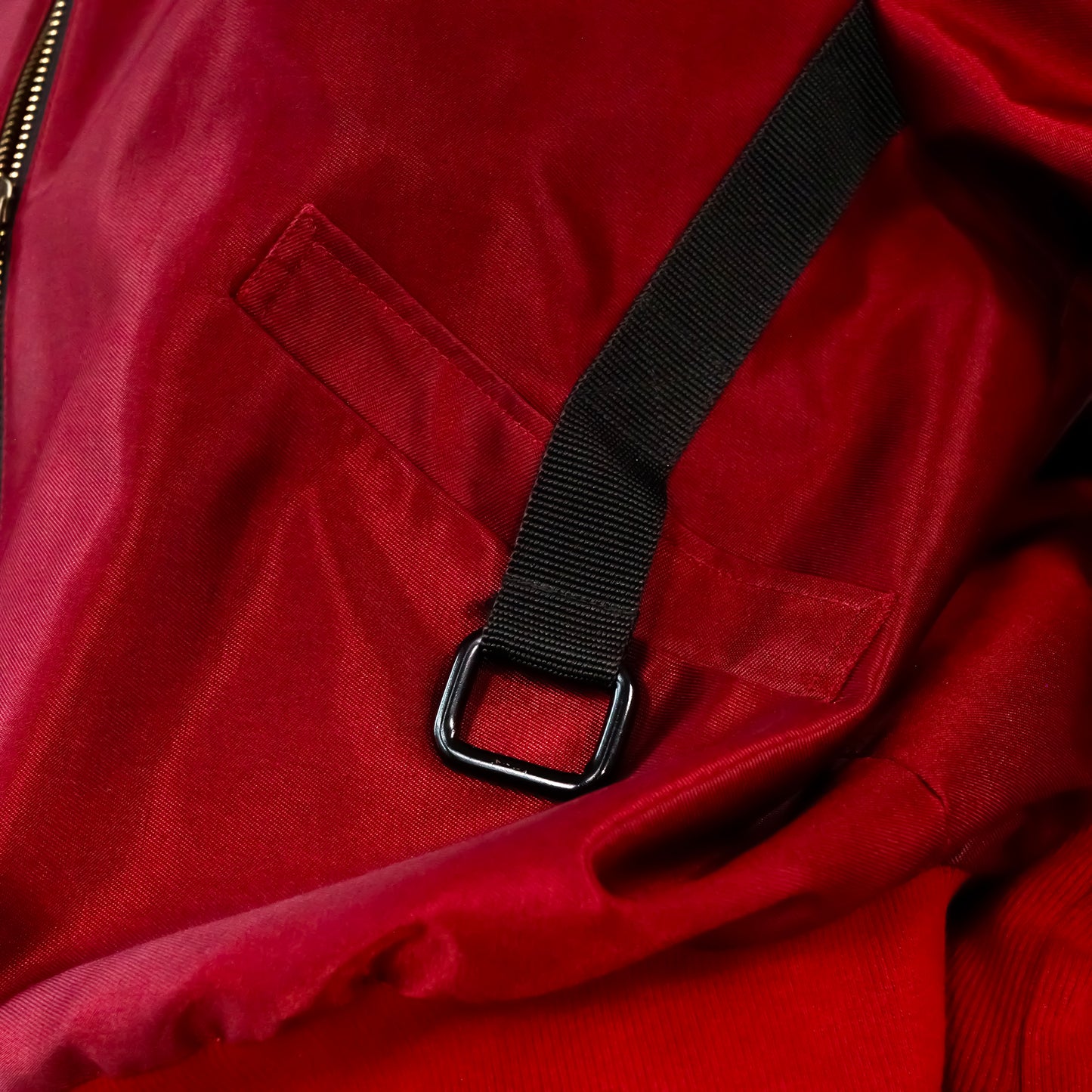 Red Bomber Jacket
