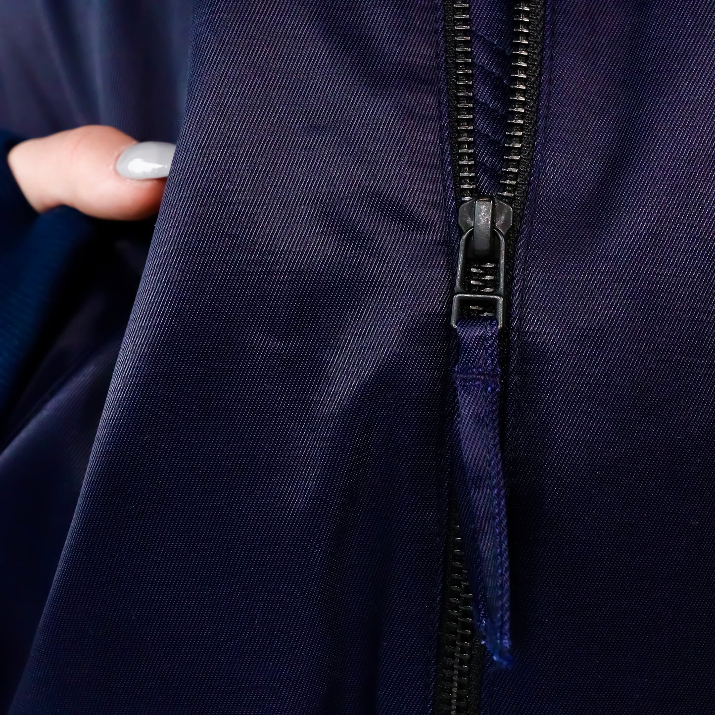Blue Bomber Jacket