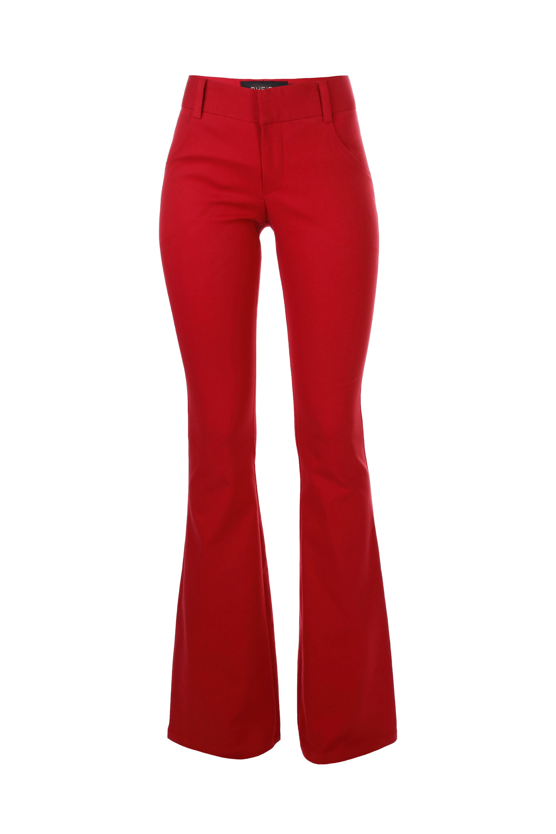 Red Flare Pants -  Canada